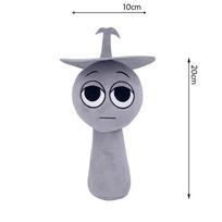 60styles Sprunki Plush Toys Sprunki Dolls Oren Wenda Sprunki Stuffed Doll Plush Stuffed Kids Christmas Birthday Gift Home Decors 1pcs gray