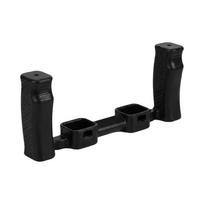 Durable Non-Slip Camera Handle Set for DJI Osmo Pocket 3/4/4p Vlogging Accessory Dual‑Device Ver Grip black