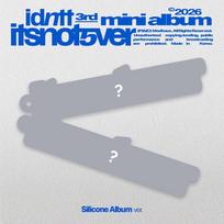 idntt [itsnotover] 3rd Mini Album (Silicone / Keycap Album) SILICON ALBUM white