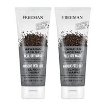 Freeman Exotic Blend Hawaiian Black Salt Peel-Off Facial Mask 175ml (2 pieces) gray
