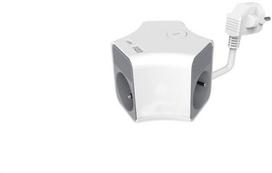Maitinimo juosta ilginamasis laidas įkroviklis 2m. 3 lizdai + usb-a ir usb-c