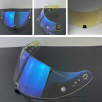 R1 EVO Face Shield for SCORPION EXO R1 R1 Air R1 EVO T520 ST1400 Helmet Visor Viseira Capacete Sunscreen Anti Fog Lens WindproofSpeed Sensors 6 skaidri mėlyna spalva