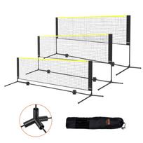 VEVOR 10ft Badminton Net Set Outdoor Portable Volleyball Pickleball Tennis Net 302 x 155 x 103 cm