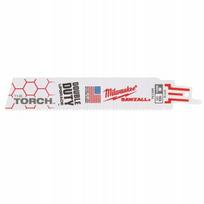 Milwaukee Torch pjūklų geležtė metalui, 150mm, 10z/col