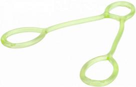 XQ Max elastingas guminis treniruoklis „Jelly“ 28 cm – žalias