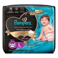 Pampers Premium su šilko infuzija kelnaitės-sauskelnės blue