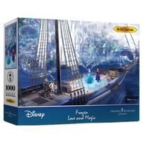 Thomas Kinkade Disney Frozen 1000-Piece Jigsaw Puzzle (Model 7025) gray