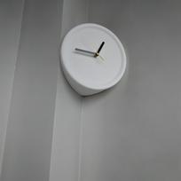 Nereikia gręžti Svetainės Paprastas Tylus Sieninis Laikrodis Technologinis Meno Namų Dekoras Sieninis Laikrodis Plastikinis Laikrodis ZE211 (as the picture,20cm) gray