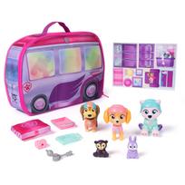 Figūrėlių rinkinys, su priedais Paw Patrol Skyes World Rescue Champer 6074035, 12 vnt., įvairių spalvų