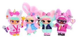 Pliušinis žaislas, su priedais lėlė L.O.L. Surprise! Plush, (spalva/dizainas parenkami atsitiktine tvarka), 7.6 cm