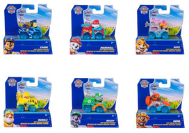 Transporto priemonė su figūrėle Paw Patrol Pup Squad Racers 6074402, (spalva/dizainas parenkami atsitiktine tvarka)