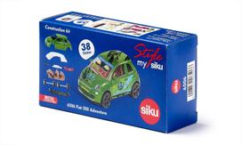 Konstruktorius, automobilis Siku Fiat 500 6506, žalia sp.