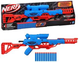 Žaislinis šautuvas su kulkomis Hasbro Nerf Alpha Strike Wolf LR-1 Mėlyna sp./Raudona sp.