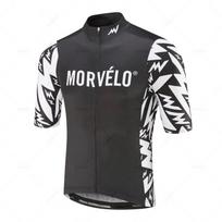 Morvelo-Vyriškas kvėpuojantis dviračių drabužių kostiumas, trumpomis rankovėmis, Pro dviračių komanda, 2026 m. vasarinis kvėpuojantis dviračių kostiumų komplektas M gray