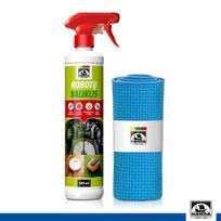 Robotų valiklis, 500 ml ir mikropluošto šluostė