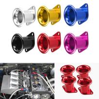 4 vnt. Toyota Corolla AE86 GTS Velocity V-stacks Oro dėžė Įsiurbimas V Stack Pridėti arklio galių 20V 4AG ITB/ITBs Oro ragas Piltuvėlis sidabras