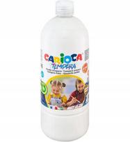 Carioca tempera dažai 1000ml, balti