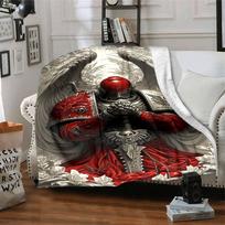 Warhammer 40k Theme Printed Blanket - Perfect for Couch, Bed, Travel & Outdoor Use | Machine Washable, Cozy & Durable. 130cmx150cm black