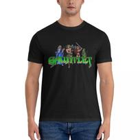 Gauntlet Retro Game T-Shirt M juoda