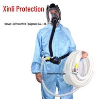 Nešiojamas elektrinis ilgo žarnos tipo respiratorių vienam asmeniui PUCG/3090 (with box, stainless steel stand)