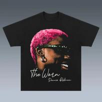 T-Shirt Dennis Rodman T-Shirt 150.0g 2XL black