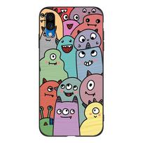 Dėklas ZTE Blade A5 2020 dėklui Telefono galinio dangtelio dėklas Juodas TPU dėklas mielas juokingas ZTE Blade A5 2020 black