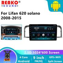 Android 4G HiFi 2din Android 13 Automobilinis Radijas Multimedijos Vaizdo Grotuvas Navigacija GPS LIFAN 620 Solano 2008-2013 carplay 9''-2+64