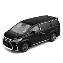 Elektrinės Durys 1/18 Lexus LM300 MPV Lydinio Luxy Automobilio Modelis Metalinis Liejimo Transporto Priemonės Automobilio Modelis Aukšto Tikslumo Garsas ir Šviesa Vaikų Žaislas Dovana balta