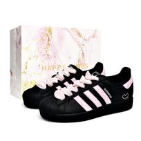 Adidas Originals Superstar 2 Special Shopping Bag Leather Lightweight Breathable Low top Skateboard Shoes Unisex JI0079(Team920-BOX) 41⅓ gray