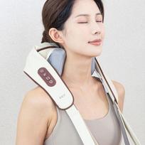 Sky 3D Heated Neck Massager, Trapezius Shoulder Massager EM10 Cream beige beige
