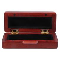 Wood Saxophone Mouthpiece Storage Case Mouthpiece Storage Protection Box Woodwind Mouthpiece Case Easy to Carry 1 black