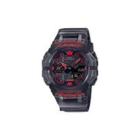 Casio G-Shock Series Dimension Era Sports Waterproof Bluetooth Quartz Movement Resin Strap Watch Men watches Black GA-B001G-1APR Random Watch Box,Gradient Black Red black