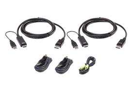 Aten Cable kit: 2x True 4K 1.8M  HDMI to DisplayPort Active