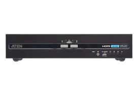 Aten 2-Port USB - 4K HDMI Dual  Display Secure KVM Switch
