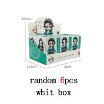 Demon Slayer Anime Figure angel Blind Box Kamado Nezuko Kochou Shinobu Figure Kimetsu No Yaiba Tsuyuri Kanawo Figure Doll Toys