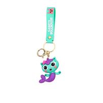 Gabby Dollhouse Keychains 3D Doll Pendant Handmade Backpack Accessories Creative Keychain School Carnival Reward Kids Favor Gift Other blue