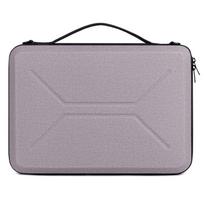 Nešiojama sienas kertanti kietos apdailos nešiojamojo kompiuterio ir konsolės peties tašė su EVA laikymo skyriumi 15-16 inch šviesiai violetinė spalva