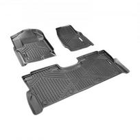 Automobilio grindų kilimėliai, tinka Ford F250 F350 F450 F550 2017-2025, juodi, TPE