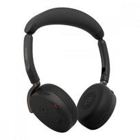 Jabra Evolve3 65 Flex MS Black Wireless Bluetooth Headset, USB-C Dongle and wireless charging pad, ANC, foldable, Microsoft Teams certified