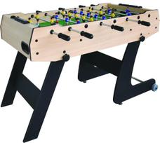 RoGer Wood Football Table Folding 121x61x81 cm