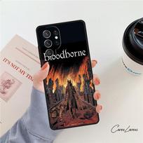 Bloodborne Blood Quotes phone case For Samsung Galaxy S24 S25 S23 S22 Ultra Note 10 20 Plus S20 S21 FE Cover For S20 plus 5G black