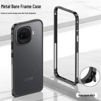 Vivo IQOO Z11 Turbo Ultra-thin Metal Single-frame Seahorse Buckle Phone Case VIVO IQOOZ11 Turbo gray