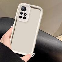 Dėklas Xiaomi Poco M4 Pro Poco M4 Pro 5G Telefonui Poco m4pro 5G Dangtelis Kritimo apsauga Prabangus Saldaininis Matinis Minkštas Dangtelis Poco M4 Pro 5G gray