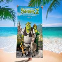 Klasikiniai Mielas Animacinis S-Shrek Dideli Mikropluošto Paplūdimio Rankšluosčiai Greitai Džiūstantis Rankšluostis Smėlio Paplūdimio Rankšluosčiai Baseino Rankšluostis Kelionei Plaukiojimui Baseine Jogai W50*H100(CM)