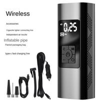 150PSI Portable Electric Air Pump Tire Inflator Air Compressor Digital Car Tyre Pump For Bicycle Motorcycle Cigarette lighter model black