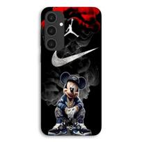 Case For Samsung Galaxy S24 Nike mickey jordan Maniacase juoda