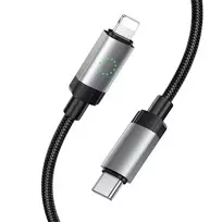 Hoco X117 data transfer and charging cable | USB-C to Lightning | PD | 27W | 1m | black