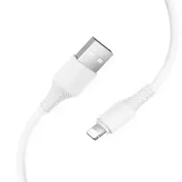 Hoco X120 data transfer and charging cable | USB-C to Lightning | PD | 27W | 1m | white