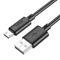 Hoco USB A to Micro USB Cable 2.4A 1 m X88 black