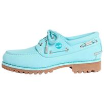 Jacquemus x Timberland 3-Eye Lug Valtis Aqua Vyriški sportbačiai Mėlyni TB0A6G7F04V 41 white